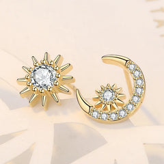 Sterling Star Stud Earrings