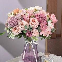 Silk  Artificial Flowers Rose