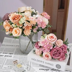 Silk  Artificial Flowers Rose