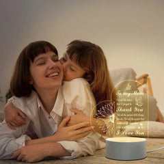 1pc 3D Night Light,  The Perfect Mother's Day Gifts