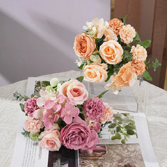 Silk  Artificial Flowers Rose