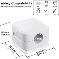 Magnetic Cable Clips