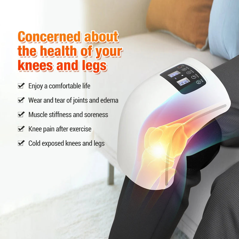 Improve the Health of your knees with Red Light Therapy, Heat & Massage!